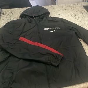 Nike Stanford windbreaker, size L, black
